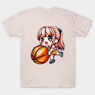 Basketball Girl T-Shirt